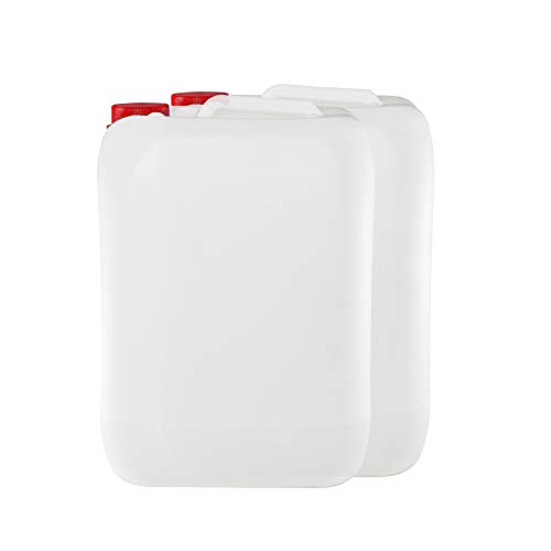 Garrafa bidon de plastico de 25 litros homologado ADR boca ancha ideal para agua gasolina y químicos también como deposito para aire acondicionado / camping / furgoneta camper / (2) Garrafa bidon de plastico de 25 litros homologado ADR boca ancha ideal para agua gasolina y químicos también como deposito para aire acondicionado / camping / furgoneta camper / (2)