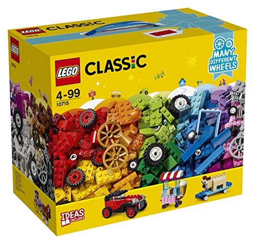 LEGO Muchas Ruedas Diferentes, Ladrillos Sobre Ruedas, Juguete de Construcción Educativo y Divertido para Niñas y Niños LEGO Muchas Ruedas Diferentes, Ladrillos Sobre Ruedas, Juguete de Construcción Educativo y Divertido para Niñas y Niños