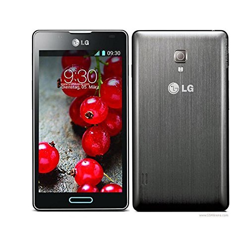 LG Optimus L7 II (P710),Smartphone Orange-Libre Android (Pantalla 4.3", cámara 8 MP, 4 GB, Dual-Core 1 GHz, 768 MB RAM), Negro Titan
