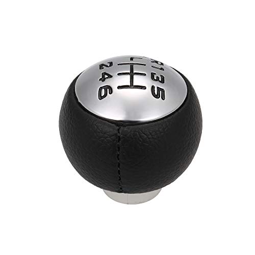 Carrfan Pomo para Palanca de Cambios de Cuero, Palanca de Cambios, Palanca, Cabeza, Adaptador, Transmisión Manual de 6 Velocidades para Peugeot 307 308 3008 407 5008 807 Citroen C3 C4 C8 Carrfan Pomo para Palanca de Cambios de Cuero, Palanca de Cambios, Palanca, Cabeza, Adaptador, Transmisión Manual de 6 Velocidades para Peugeot 307 308 3008 407 5008 807 Citroen C3 C4 C8