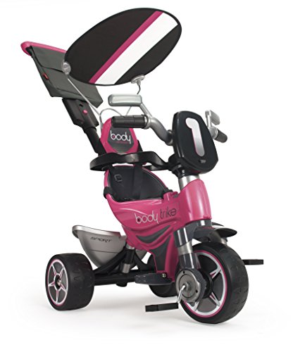 INJUSA Triciclo Infantil Body Sport Evolutivo de Color Rosa, 12m+ (3252)