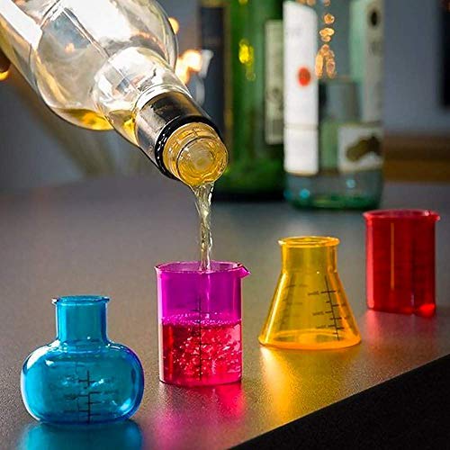 Juego de 4 vasos de chupito Chemistry, 50 ml Juego de 4 vasos de chupito Chemistry, 50 ml