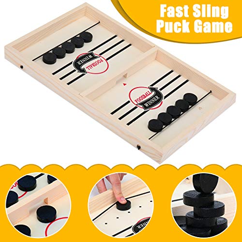 KATELUO Juego de Mesa de Hockey,Juego de Air Hockey para Mesa,Adecuado para la interacción Entre Padres e Hijos, Actividades de reunión Familiar KATELUO Juego de Mesa de Hockey,Juego de Air Hockey para Mesa,Adecuado para la interacción Entre Padres e Hijos, Actividades de reunión Familiar