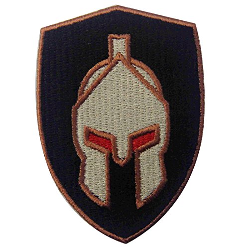 Parche termoadhesivo para la ropa, diseño de Casco de batalla espartano Parche termoadhesivo para la ropa, diseño de Casco de batalla espartano