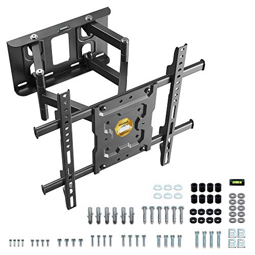 RICOO S7244, Soporte TV Pared, Giratorio, Inclinable, Televisión 32-65" (81-165cm) Brazo Universal, Televisor LED/LCD/Curvo, VESA 200x200-400x400 RICOO S7244, Soporte TV Pared, Giratorio, Inclinable, Televisión 32-65" (81-165cm) Brazo Universal, Televisor LED/LCD/Curvo, VESA 200x200-400x400