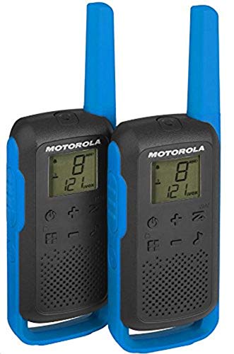 Motorola Talkabout T62 PMR, Radio de Banda ciudadana (PMR446, 16 Canales y 121 Códigos, Alcance de 8 Km, Azul Motorola Talkabout T62 PMR, Radio de Banda ciudadana (PMR446, 16 Canales y 121 Códigos, Alcance de 8 Km, Azul