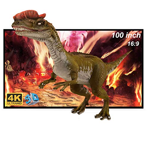 Pantalla Colgante de proyector de 100 Pulgadas Pantalla de proyección de película 3D HD Lavable 16: 9 Plegable Antiarrugas Adecuado para Cine en casa Soporte Interior al Aire Libre Pantalla Colgante de proyector de 100 Pulgadas Pantalla de proyección de película 3D HD Lavable 16: 9 Plegable Antiarrugas Adecuado para Cine en casa Soporte Interior al Aire Libre