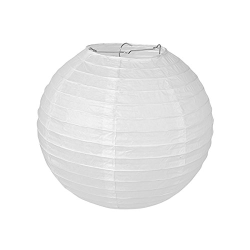 Pajoma 71696 - Lámpara de techo, papel, blanco, 30 x 30 x 30 cm (1 unidad)