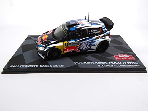 Générique Volkswagen Polo R WRC 2016 Winner Monte-Carlo Ogier 1/43 Ixo (BR1)