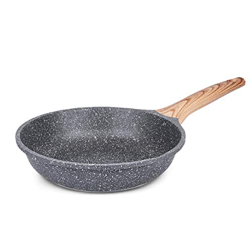 ZUOFENG Sartén Antiadherente de 24CM, Aluminio Fundido Sartenes para Saltear, para Todo Tipo de Cocinas Incluida Inducción y Vitrocerámica. (Gris, 24_cm) ZUOFENG Sartén Antiadherente de 24CM, Aluminio Fundido Sartenes para Saltear, para Todo Tipo de Cocinas Incluida Inducción y Vitrocerámica. (Gris, 24_cm)