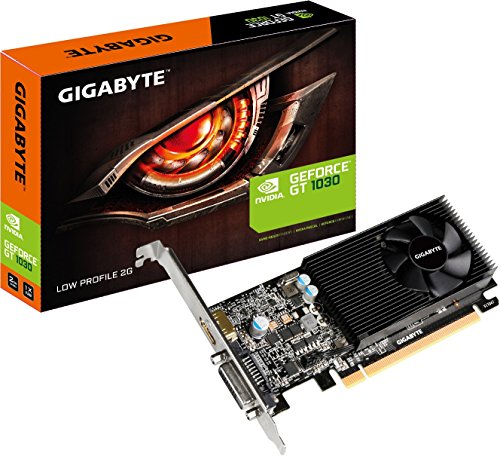 Gigabyte GV-N1030D5-2GL 2GB GDDR5 - Tarjeta gráfica (NVIDIA, GeForce GT 1030, 4096 x 2160 Pixeles, 1257 MHz, 1506 MHz, 2 GB)