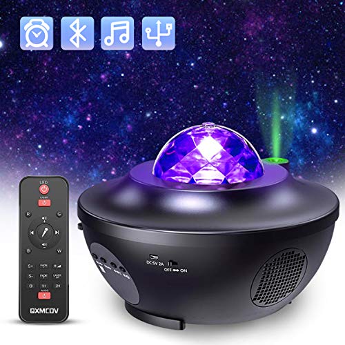 Proyector Estrellas Galaxia, Proyector Lámpara de Mesa Infantil Oceano con 21 Modos & Control Remoto & Temporizador & Altavoz & Bluetooth, Luz bebé nocturna, Luces Decorativas Habitacion para Fiesta Proyector Estrellas Galaxia, Proyector Lámpara de Mesa Infantil Oceano con 21 Modos & Control Remoto & Temporizador & Altavoz & Bluetooth, Luz bebé nocturna, Luces Decorativas Habitacion para Fiesta