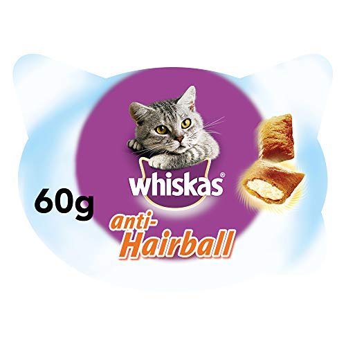 Anti-Hairball de 60g para bolas de pelo de uso diario para gatos (Pack de 8)