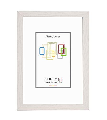 Chely Intermarket, Marcos Diplomas A3 Pared (Blanco) MOD-254, Hecho Madera sólida, Ancho de Bastidor 1,20 cm con Acabado Elegante, Especial para títulos universitarios (254-A3-0,55) Chely Intermarket, Marcos Diplomas A3 Pared (Blanco) MOD-254, Hecho Madera sólida, Ancho de Bastidor 1,20 cm con Acabado Elegante, Especial para títulos universitarios (254-A3-0,55)