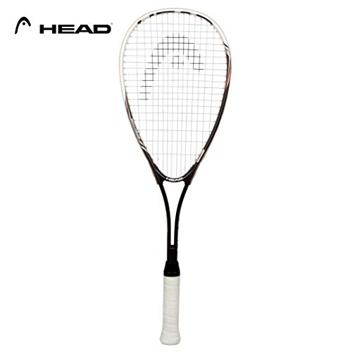Head Nano Ti Spector 2.0 - Raqueta de squash, color negro y blanco