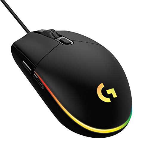 Logitech G203 LIGHTSYNC Ratón con iluminación RGB personalizable para gaming, 6 botones programables, sensor para gaming, seguimiento de hasta 8.000 dpi, peso ligero,G203 2ª Gen.,Negro Logitech G203 LIGHTSYNC Ratón con iluminación RGB personalizable para gaming, 6 botones programables, sensor para gaming, seguimiento de hasta 8.000 dpi, peso ligero,G203 2ª Gen.,Negro