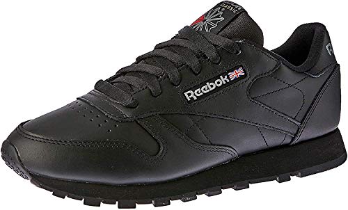 Reebok Classic Leather - Zapatillas de cuero para hombre, color negro (int-black), talla 42