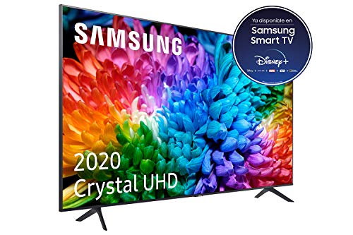 Samsung Crystal UHD 2020 55TU7105- Smart TV de 55" con Resolución 4K, HDR 10+, Crystal Display, Procesador 4K, PurColor, Sonido Inteligente, Función One Remote Control y Compatible Asistentes de Voz Samsung Crystal UHD 2020 55TU7105- Smart TV de 55" con Resolución 4K, HDR 10+, Crystal Display, Procesador 4K, PurColor, Sonido Inteligente, Función One Remote Control y Compatible Asistentes de Voz