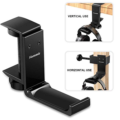 Soporte Auriculares de Metal Silicona, Hommie Soporte Cascos con Organizar de Cable para Bose QuietComfort,Beats Solo 3, Sony Playstation etc, Ideal para Mesa, Mandos Juegos, Gamepad, Armario, Ngero Soporte Auriculares de Metal Silicona, Hommie Soporte Cascos con Organizar de Cable para Bose QuietComfort,Beats Solo 3, Sony Playstation etc, Ideal para Mesa, Mandos Juegos, Gamepad, Armario, Ngero
