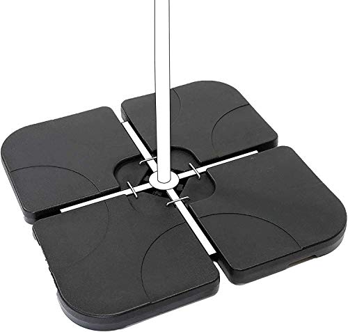 Aktive 62196 - Soporte parasol rellenable cuadrado 4 piezas Garden Aktive 62196 - Soporte parasol rellenable cuadrado 4 piezas Garden