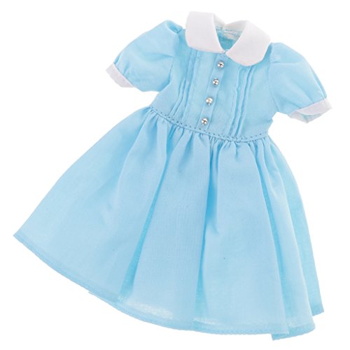 MagiDeal 12.5cm Ropa Encantadora Vestido Accesorio para Muñeca Blythe - Azul MagiDeal 12.5cm Ropa Encantadora Vestido Accesorio para Muñeca Blythe - Azul