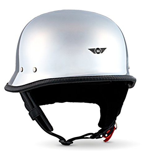 MOTO Helmets D33 - Casco de moto, casco Jet estilo classic, cierre rápido