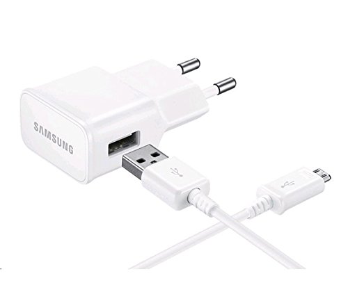 Samsung SAEPTA12EW - Transformador, cable micro USB, color blanco- Version española