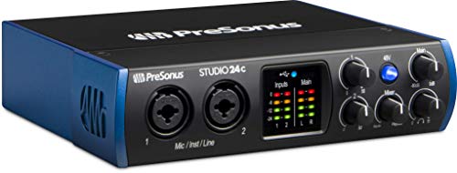 Presonus Studio 24 C - Interfaz de audio USB-C a 24-bit / 192 kHz Presonus Studio 24 C - Interfaz de audio USB-C a 24-bit / 192 kHz