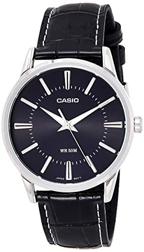 Casio Reloj Analogico para Hombre de Cuarzo con Correa en Piel MTP-1303PL-1AVEF