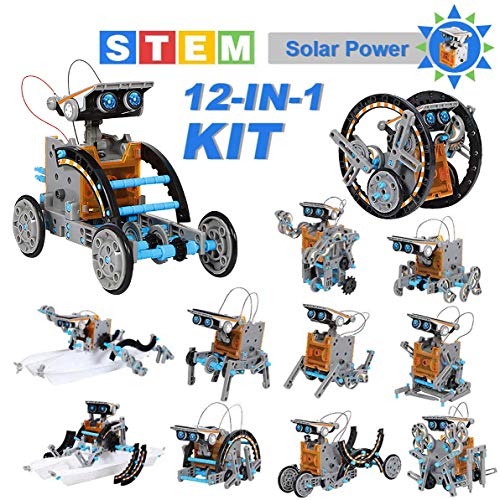 OFUN Juguete Robot Stem para niños, 12 en 1 Robots Kit de Ciencia Divertido Juego Creativo y DIY Juguetes, Manualidades Regalos para niños de 8 a 12 años OFUN Juguete Robot Stem para niños, 12 en 1 Robots Kit de Ciencia Divertido Juego Creativo y DIY Juguetes, Manualidades Regalos para niños de 8 a 12 años
