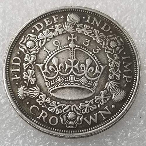 YunBest - Monedas antiguas de Reino Unido, chelín conmemorativo de 1933