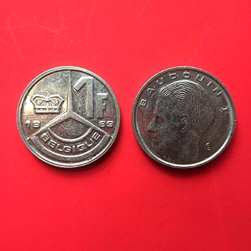 Bélgica 1 Franco 18mm Monedas EU Edición Europa Moneda Original usada Antiguo año Aleatorio Bélgica 1 Franco 18mm Monedas EU Edición Europa Moneda Original usada Antiguo año Aleatorio