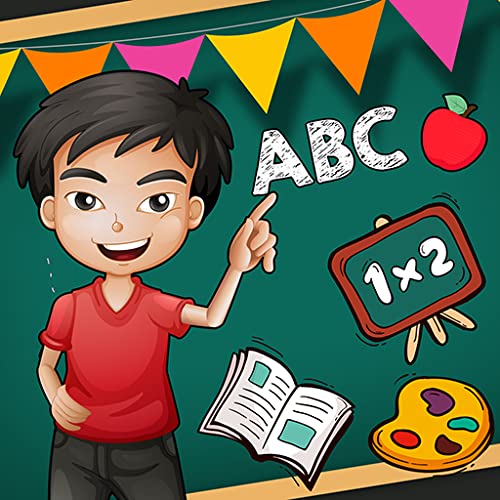 Educación básica para niños ABC 123 juegos de preescolar de jardín de infantes para niños pequeños