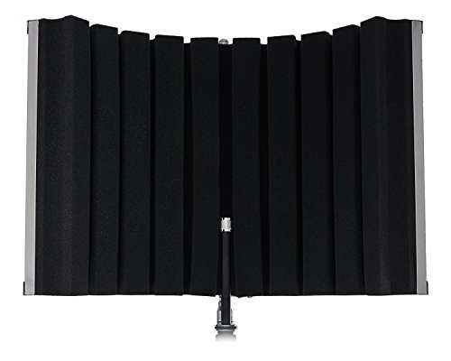 Marantz Professional Sound Shield Compact - Escudo de aislamiento de micrófono compacto con filtro protector portátil profesional con espuma acústica de alta densidad para grabación de voz