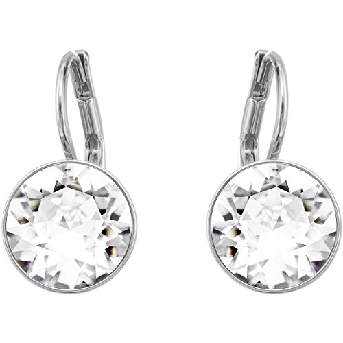 Swarovski Pendientes Bella Mini, blanco, baño de rodio Swarovski Pendientes Bella Mini, blanco, baño de rodio