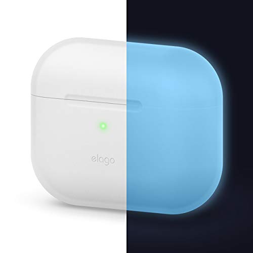 elago Original Funda Silicona Compatible con Apple AirPods Pro (2019) - 360° Protección de Cuerpo Completo, Premium Silicona [Ajuste Probado] (Luminoso Azul)