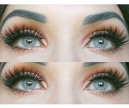 GLAMLENS lentillas de color -gris Jasmine Grey + contenedor. 1 par (2 piezas) - 90 Días - Sin Graduación - 0.00 dioptrías - blandos - Lentes de contacto grises de hidrogel de silicona GLAMLENS lentillas de color -gris Jasmine Grey + contenedor. 1 par (2 piezas) - 90 Días - Sin Graduación - 0.00 dioptrías - blandos - Lentes de contacto grises de hidrogel de silicona