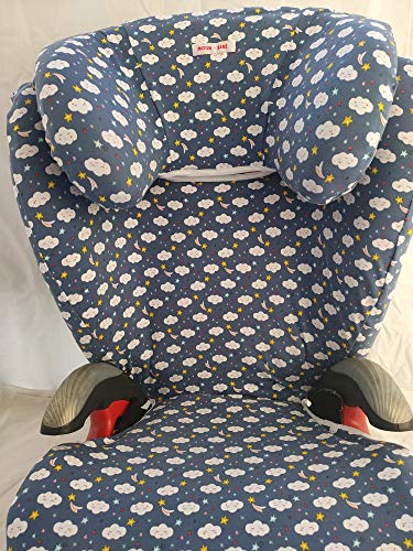 Moon-bebe funda para silla romer kid plus (azul)