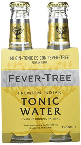 Fever-Tree - Tónica Premium Natural Pack de 4 Botellas 20cl Fever-Tree - Tónica Premium Natural Pack de 4 Botellas 20cl