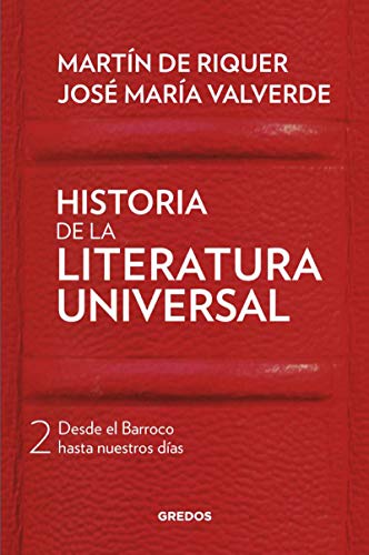 Historia de la literatura universal II (VARIOS GREDOS)