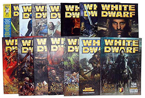 Lote de 14 revistas White Dwarf de Games Workshop