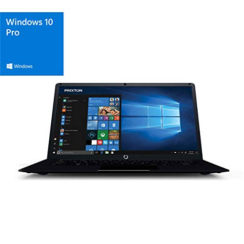 PRIXTON Netbook Pro - Ordenador portatil / Ordenadores portatiles Pantalla 14,1", Windows 10 Pro, Intel Apollo Lake N3350, RAM 4GB / ROM 64GB, Teclado en Español PRIXTON Netbook Pro - Ordenador portatil / Ordenadores portatiles Pantalla 14,1", Windows 10 Pro, Intel Apollo Lake N3350, RAM 4GB / ROM 64GB, Teclado en Español
