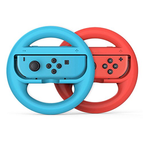 Switch Joy-Con Steering Wheel, Manos Volante para Nintendo Switch Joy con(Juego de 2)