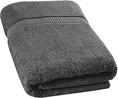 Utopia Towels - Toallas de baño Grandes, Paquete Individual (90 x 180 cm, Gris)