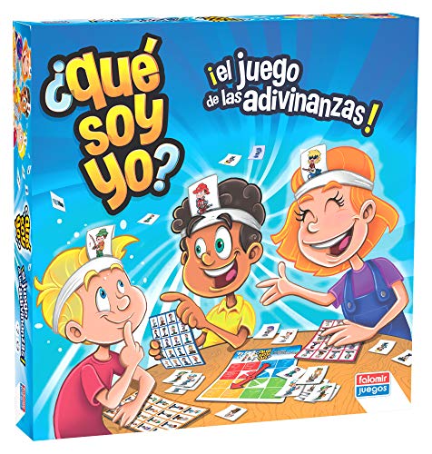 Falomir 9506 ¿Qué Soy Yo? - Juego para niños a partir de 9 años, 2-4 jugadores Falomir 9506 ¿Qué Soy Yo? - Juego para niños a partir de 9 años, 2-4 jugadores