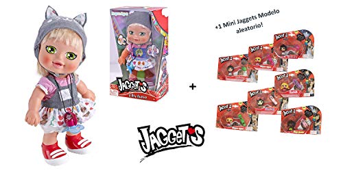 Jaggets - Muñeca Megan Byte 14"/35cm en Caja (Famosa 700013785) + 1 Mini Luminosa Jaggets aleatoria 1'5"/4cm en Blister (Famosa 70014074) Jaggets - Muñeca Megan Byte 14"/35cm en Caja (Famosa 700013785) + 1 Mini Luminosa Jaggets aleatoria 1'5"/4cm en Blister (Famosa 70014074)