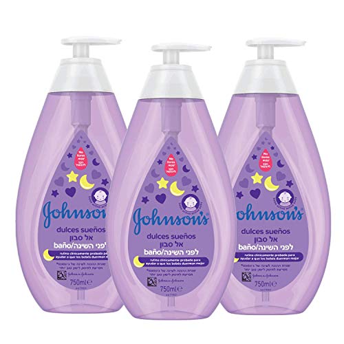 JOHNSON´S gel de baño dulces sueños dosificador - 3 x 750 ml