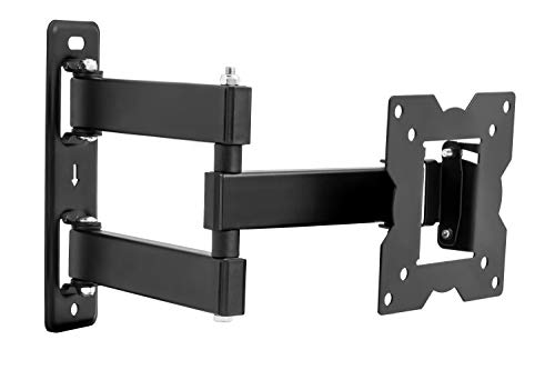 ATHLETIC Ultra Delgado Soporte de TV de Montaje de Inclinación Giratoria – para Pantallas LED, LCD y Plasma de 14-32 Pulgadas - VESA Máx. 100x100mm ATHLETIC Ultra Delgado Soporte de TV de Montaje de Inclinación Giratoria – para Pantallas LED, LCD y Plasma de 14-32 Pulgadas - VESA Máx. 100x100mm