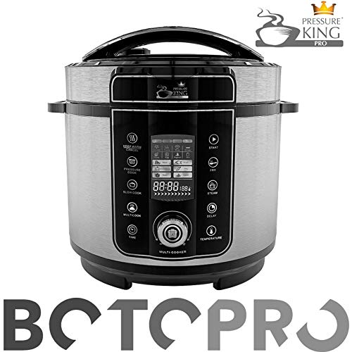 BOTOPRO - Pressure King Pro 6L, el Robot de Cocina 20 en 1. Incluye Gratis Cucharon y Recetario - Anunciado en TV