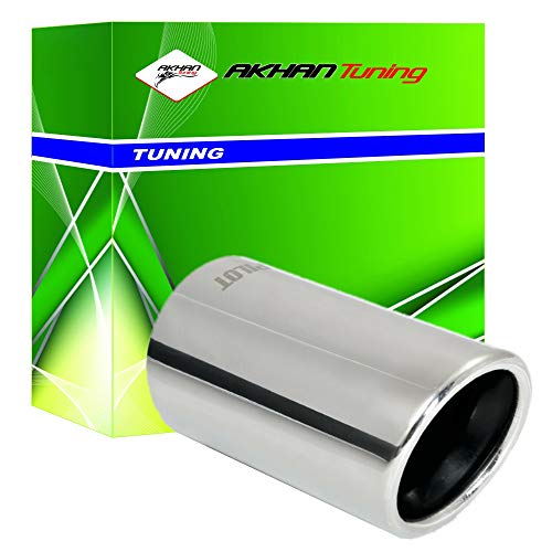 ER60025 - Acero inoxidable de tubo de escape del tubo de escape de para atornillar Embellecedor de tubos de escape universales ER60025 - Acero inoxidable de tubo de escape del tubo de escape de para atornillar Embellecedor de tubos de escape universales